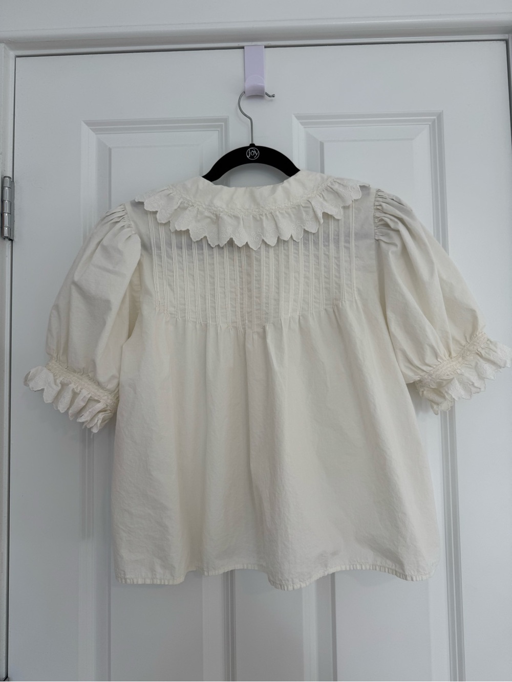 Doen White Rune Top Size Large RARE - Picture 3 of 5